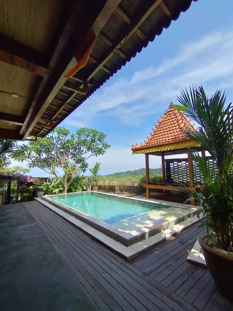 Deluxe Double or Twin Room, Balcony, Hill View | Pool | Outdoor pool