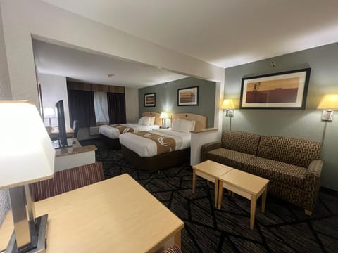 Suite, 1 Bedroom, Non Smoking (2 Queen Beds) | In-room safe, desk, blackout drapes, soundproofing