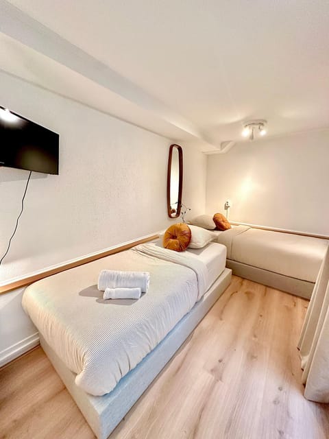 Memory foam beds, blackout drapes, WiFi (free), individually furnished