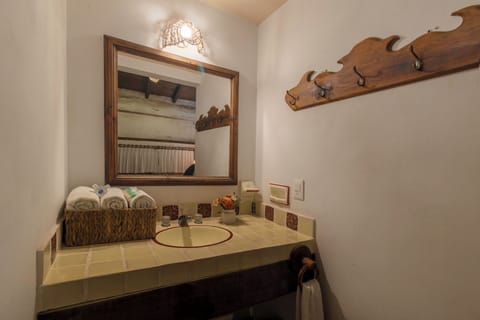 Comfort Room | Bathroom | Shower, towels, soap, shampoo