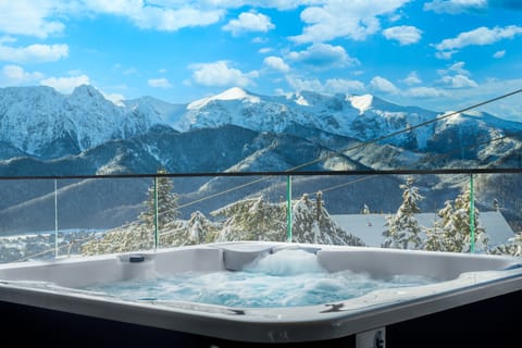 Private spa tub