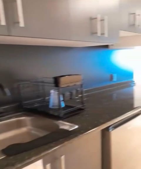 Luxury Studio | Private kitchen | Fridge, microwave, stovetop, cookware/dishes/utensils