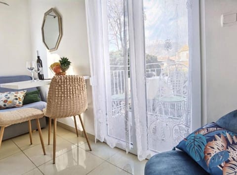Apartment (OneBedroom Apartment With Balcony) | Living room