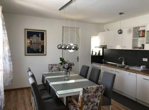 House (ThreeBedroom Holiday Home With Privat) | Private kitchen | Fridge