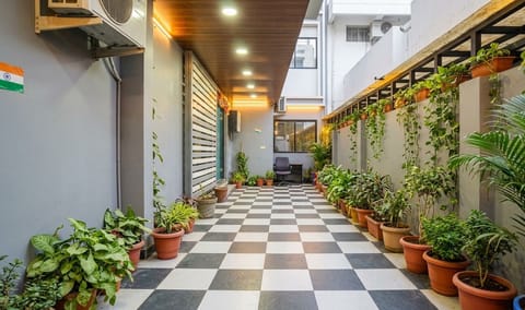 Interior entrance