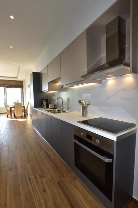 Apartment, Patio, Sea View | Private kitchen