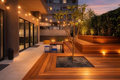 Basic Apartment | Terrace/patio