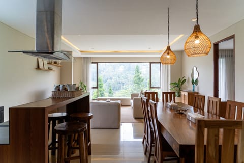 Executive Villa, 5 Bedrooms, Hill View | Private kitchen | Full-size fridge, microwave, oven, stovetop