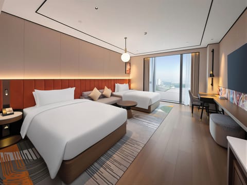 Deluxe Room, 2 Twin Beds (High Floor) | WiFi (free)