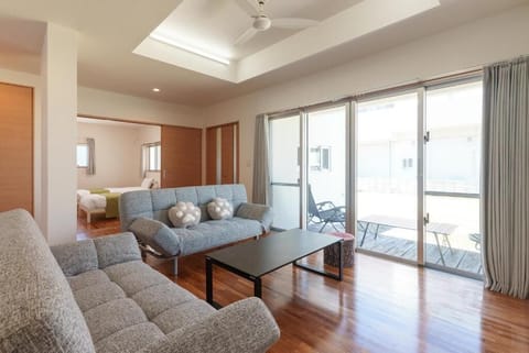 Family House, Balcony, Garden View | Living area | Flat-screen TV