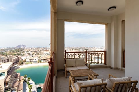 Luxury Apartment, 3 Bedrooms, Balcony, Partial Ocean View | Terrace/patio