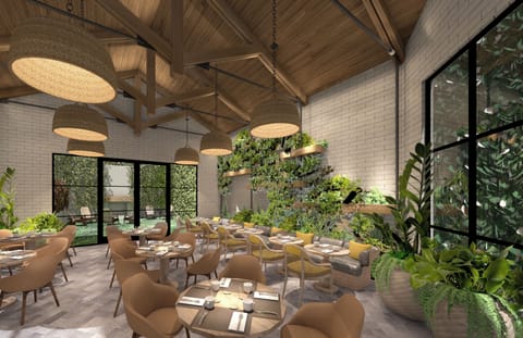 Breakfast area