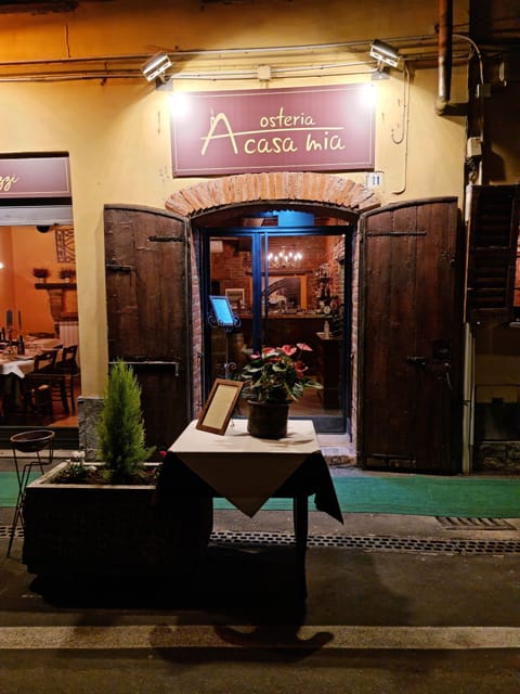 Lunch and dinner served, local cuisine