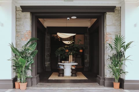 Interior entrance