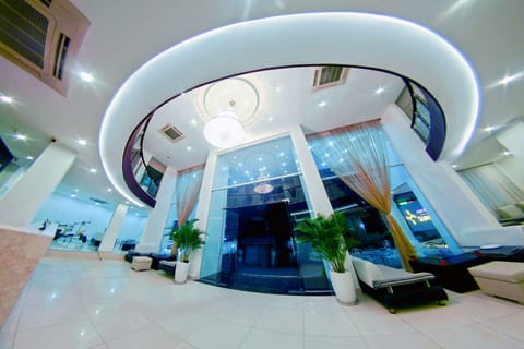 Interior entrance