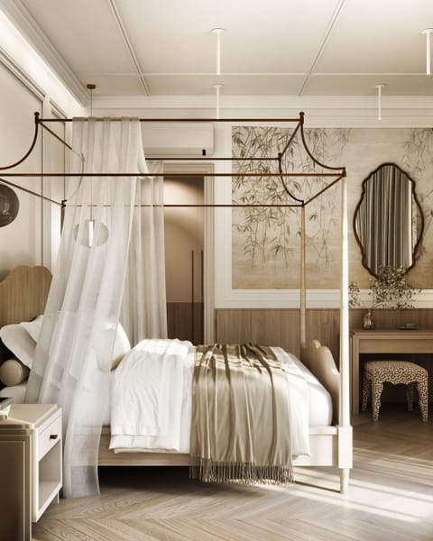 Basic Double Room, Garden View | Hypo-allergenic bedding, in-room safe, desk, free WiFi