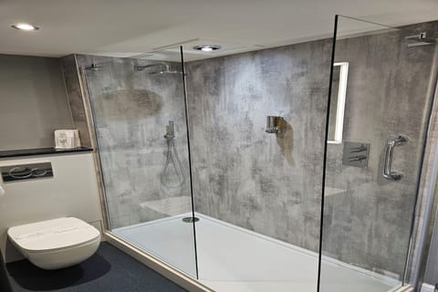 Free toiletries, hair dryer, towels, soap