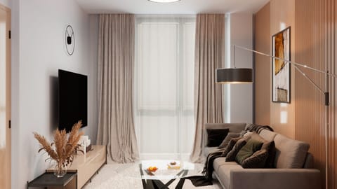 Standard Room | Living area | 50-inch Smart TV with satellite channels