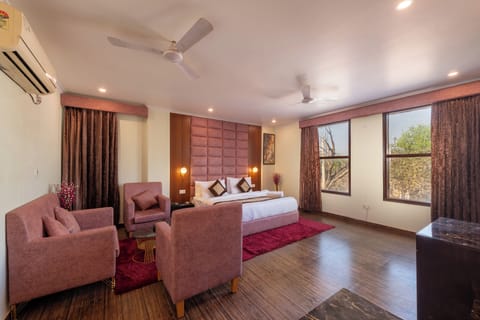Presidential Double Room, City View | Desk, laptop workspace, free WiFi