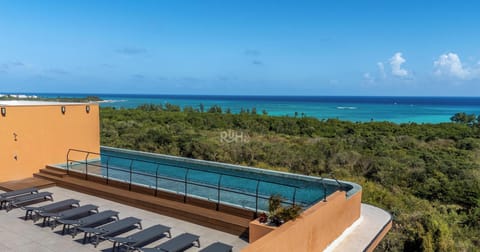 Rooftop pool