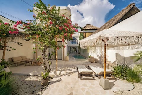 Deluxe Villa, 4 Bedrooms, Pool View | Terrace/patio