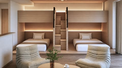 Superior 4 Beds - Bunk Style, Non-smoking | In-room safe, blackout drapes, WiFi (free), bed sheets