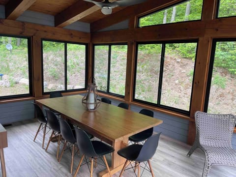House, 6 Bedrooms, Balcony, Lake View | Dining