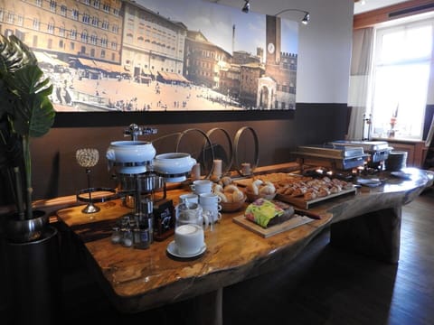 Daily buffet breakfast for a fee