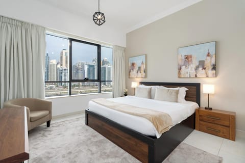 Apartment, City View | In-room safe, blackout drapes, iron/ironing board, free WiFi