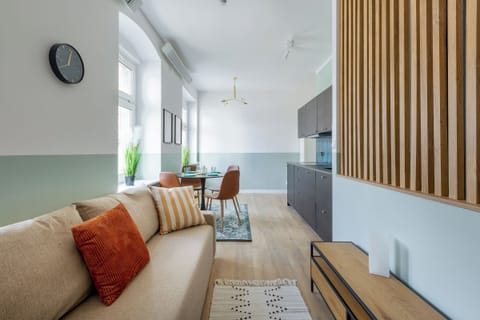 Apartment, City View | Living area