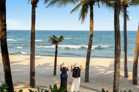 Private beach