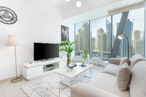 Standard Apartment, 1 Bedroom, Kitchen, Bay View | Living area | Smart TV, Netflix, Hulu, streaming services