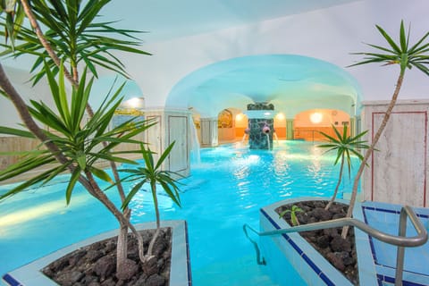 Indoor pool, outdoor pool, open 8:00 AM to 7:00 PM, pool umbrellas