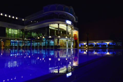 Front of property - evening/night