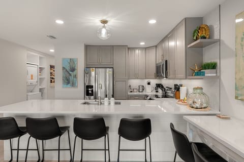 Condo, 2 Bedrooms | Private kitchen | Coffee/tea maker, fridge, oven, toaster