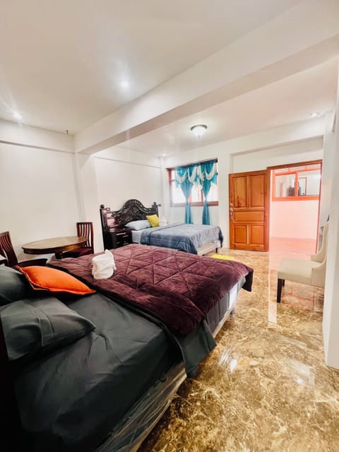Double Room, Private Bathroom, City View | Desk, laptop workspace, WiFi (free), individually furnished