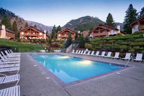 Seasonal outdoor pool