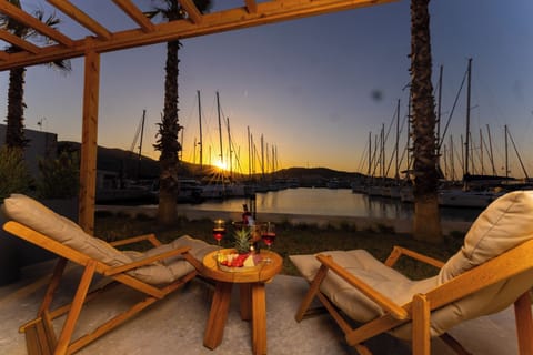 Luxury Villa, Sea View | Terrace/patio