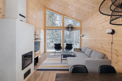 Superior Duplex, 2 Bedrooms, Sauna, Courtyard View | Living area