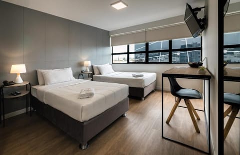Twin Room, Multiple Bedrooms | Private kitchen