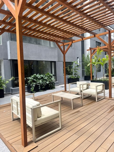 Comfort Apartment, Balcony, City View | Terrace/patio