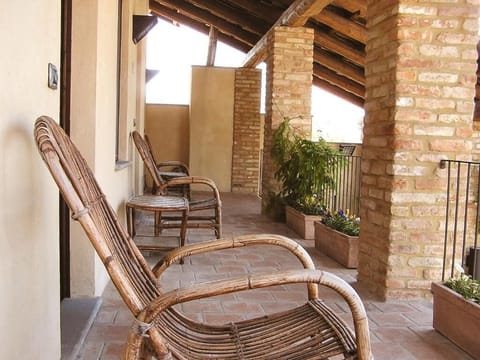 Superior Room, Balcony, Courtyard View | Terrace/patio