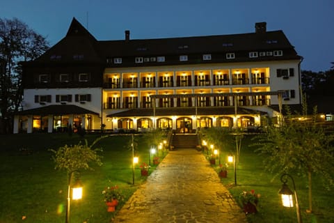 Front of property - evening/night