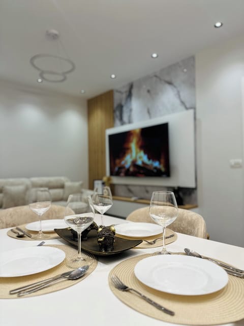Apartment, 1 Bedroom, Balcony | Private kitchen | Full-size fridge, oven, stovetop, espresso maker