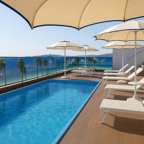 Seasonal outdoor pool