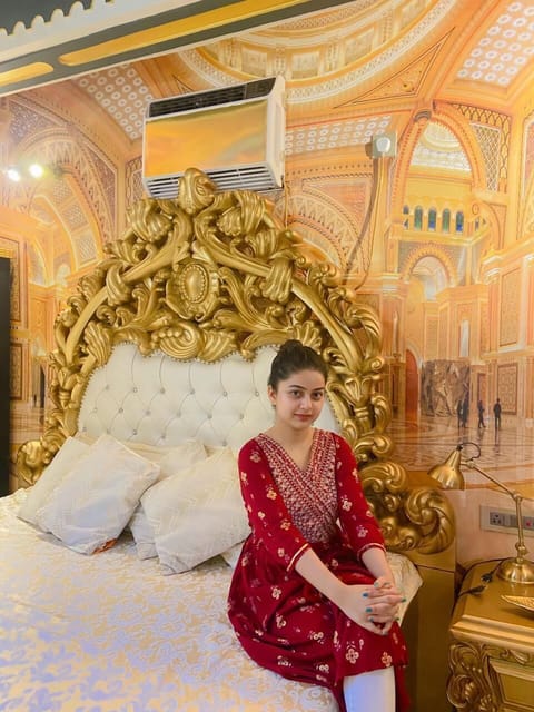 Royal Double Room, Garden View | Premium bedding, down comforters, memory foam beds, blackout drapes