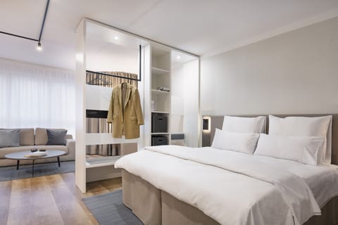 Premium Studio | Hypo-allergenic bedding available, blackout drapes, soundproofing