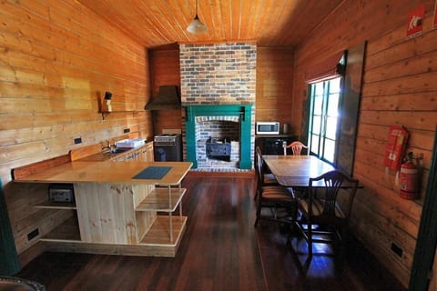 The Police Superintendents Cottage | Private kitchen | Fridge, microwave, stovetop, electric kettle