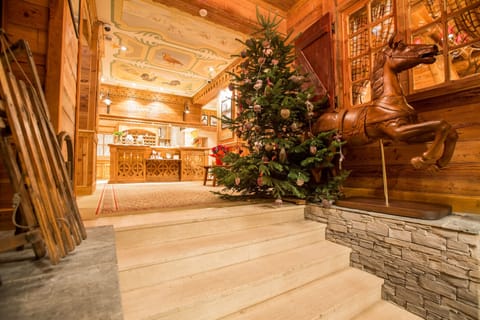 Interior entrance