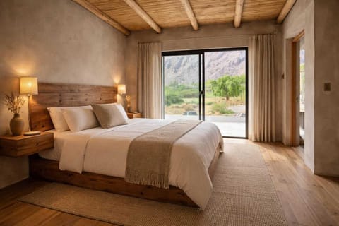 Deluxe Cabin, Park View | Premium bedding, down comforters, pillowtop beds, blackout drapes